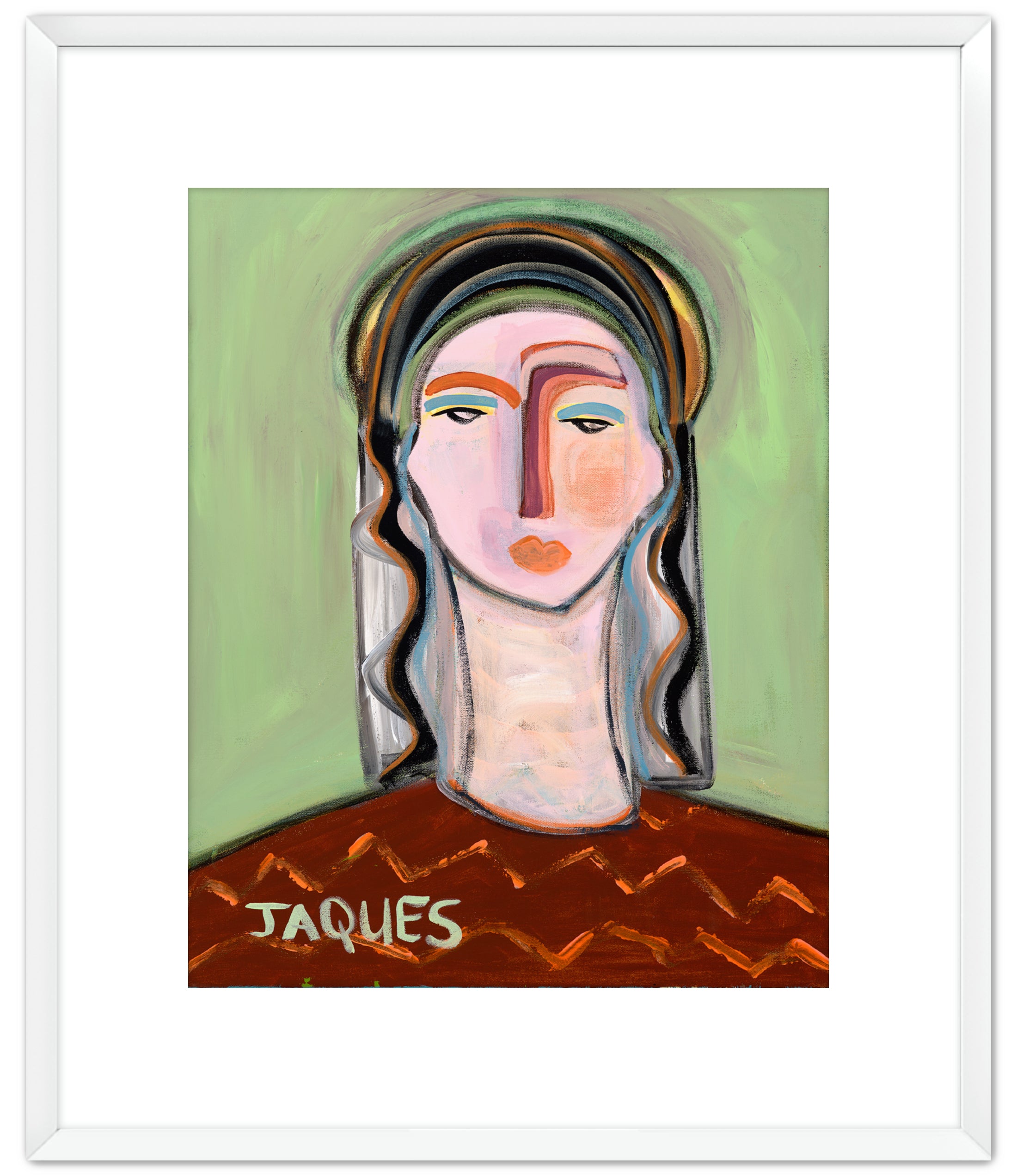 Priscilla - Framed Paper Print