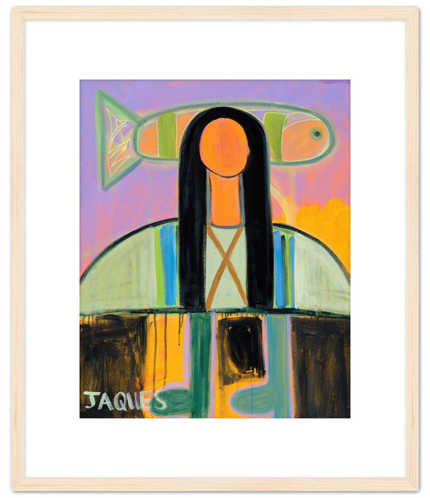 Tallulah - Framed Paper Print