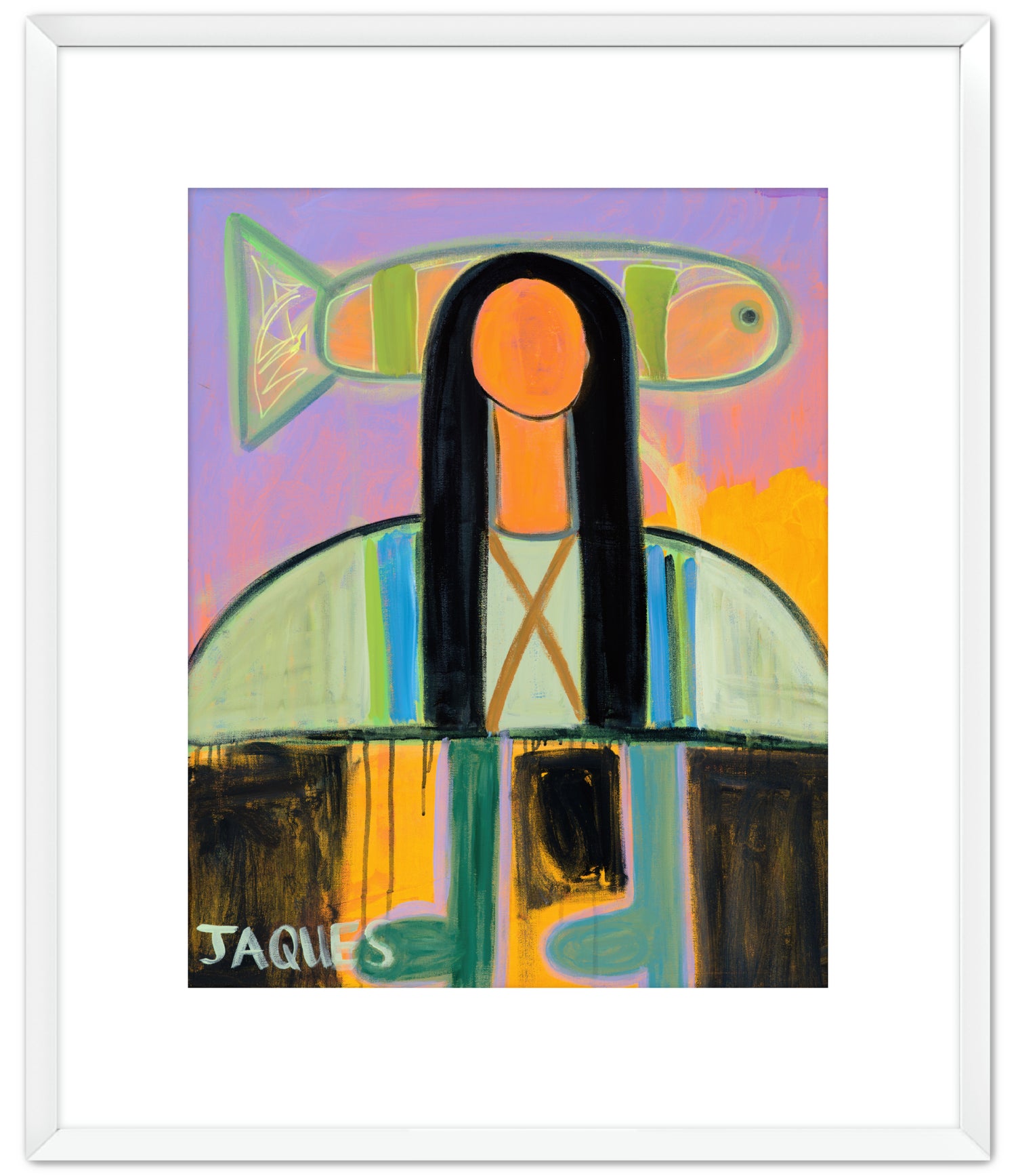 Tallulah - Framed Paper Print