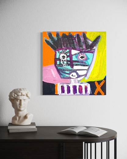 Basquiat 24x24Aleea Jaques